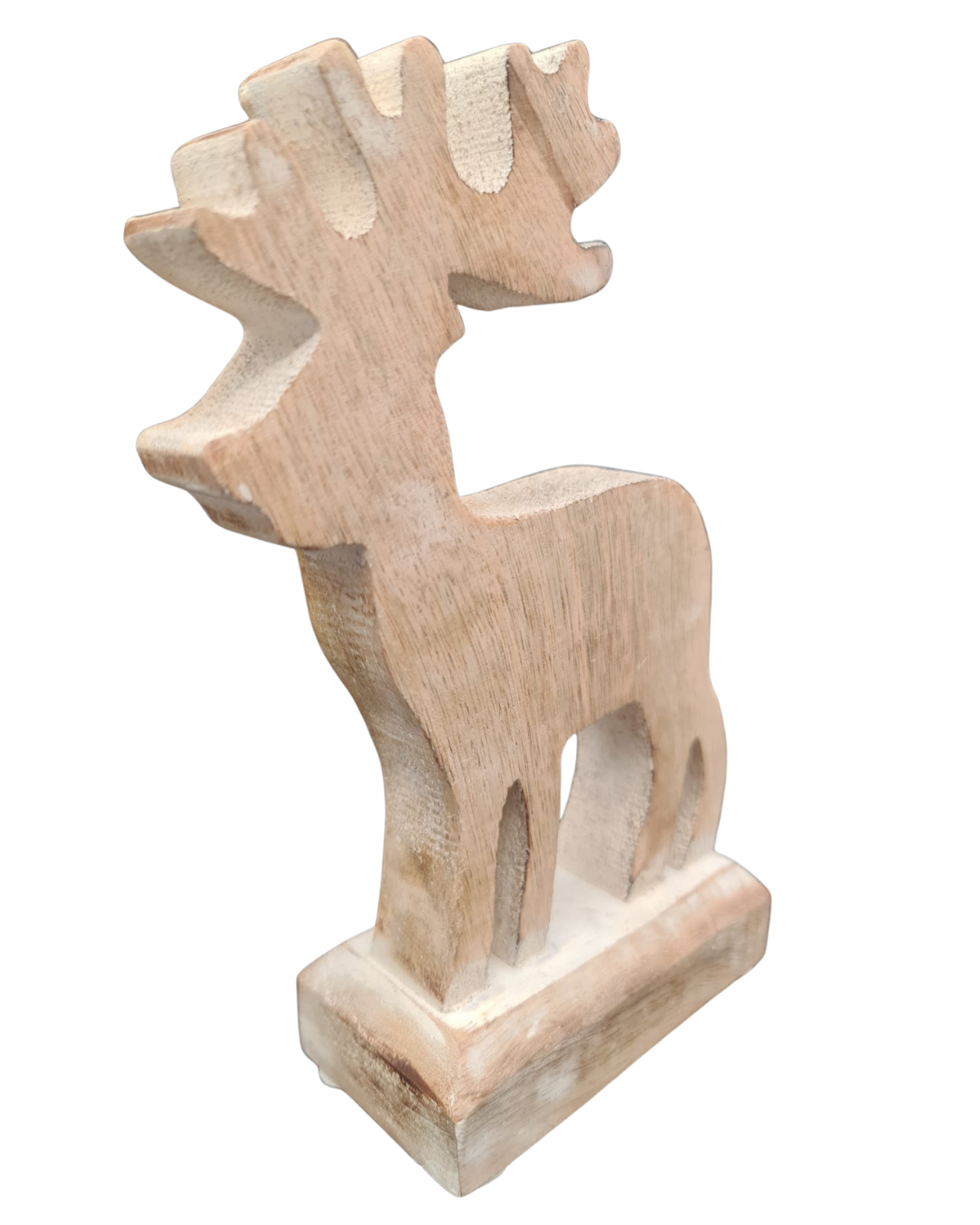 Holzfigur „Rentier“ – Natur