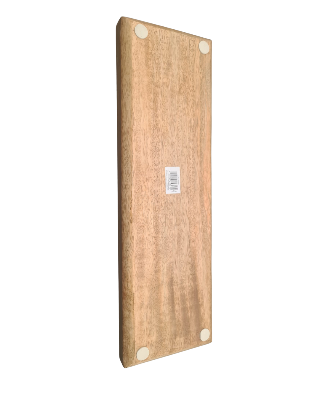 Langes Holztablett rechteckig – Dekotablett & Serviertablett aus Mangoholz