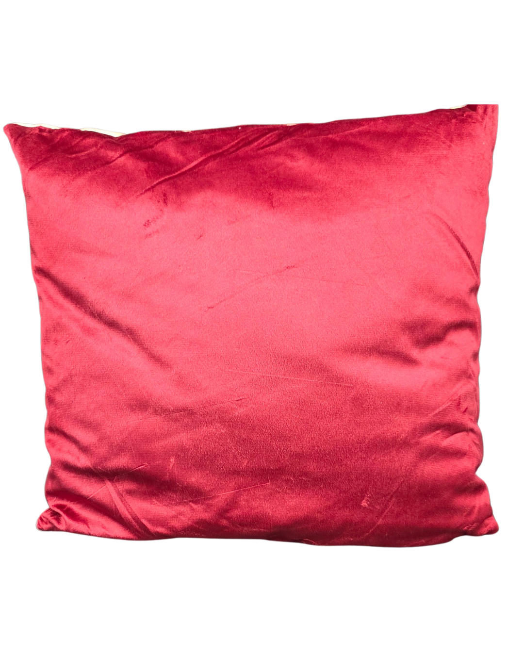 Dekokissen „Schlafende Weihnachtskatze“ – 40×40cm