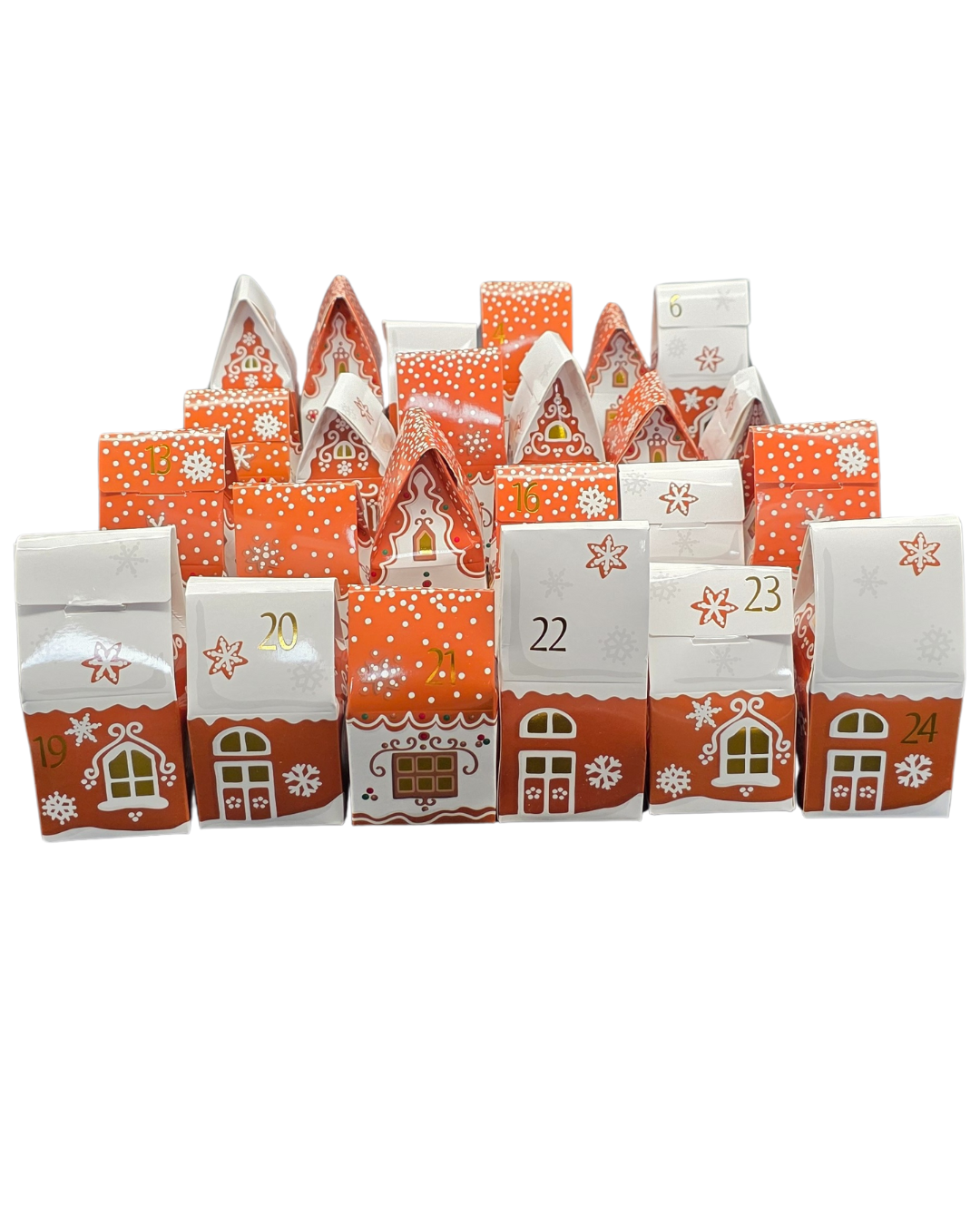 Adventskalender „Wichteldorf“ – 24 Häuschen mit Wichteln
