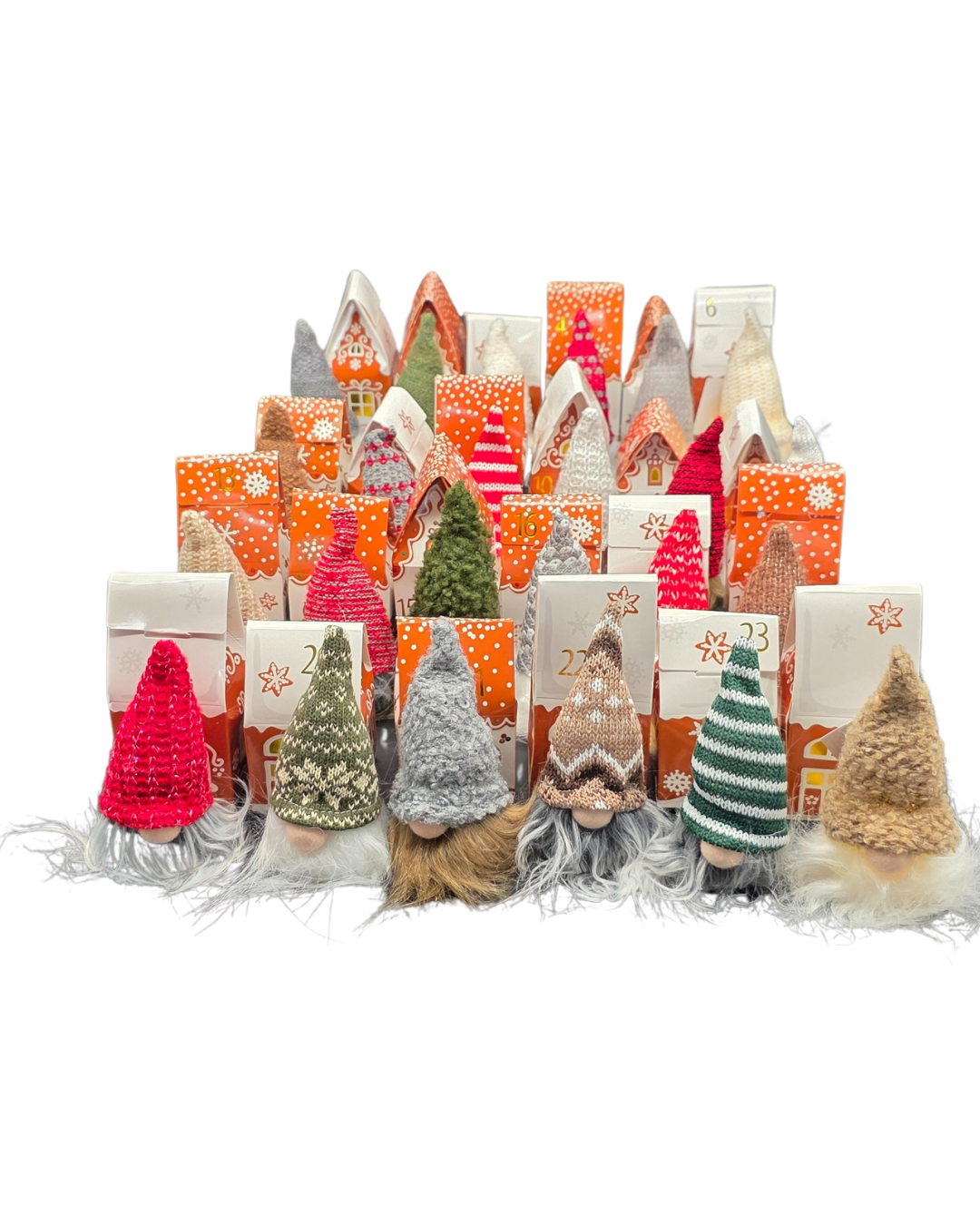 Adventskalender „Wichteldorf“ – 24 Häuschen mit Wichteln