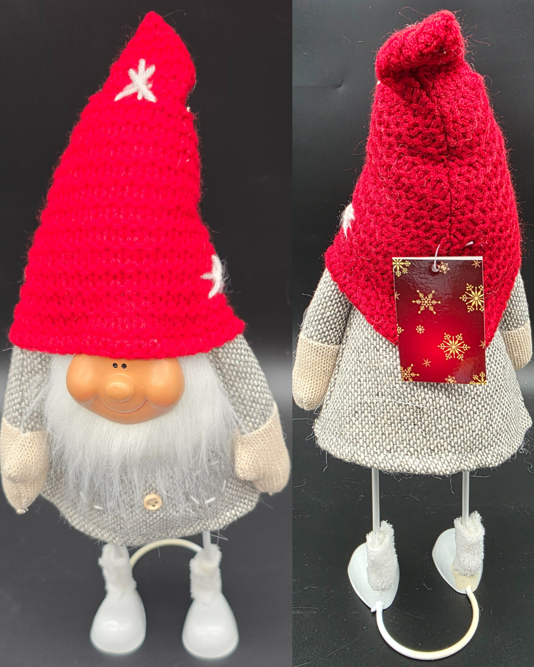 Deko-Wichtel aus Filz – ca. 36 × 16 × 13 cm